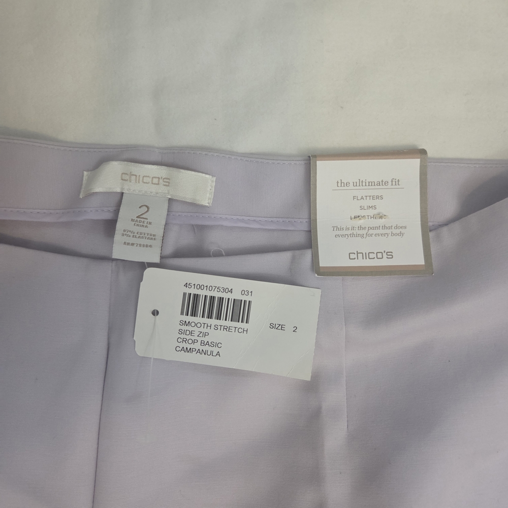 Chico's Smooth Stretch Pantsuit in Light Purple